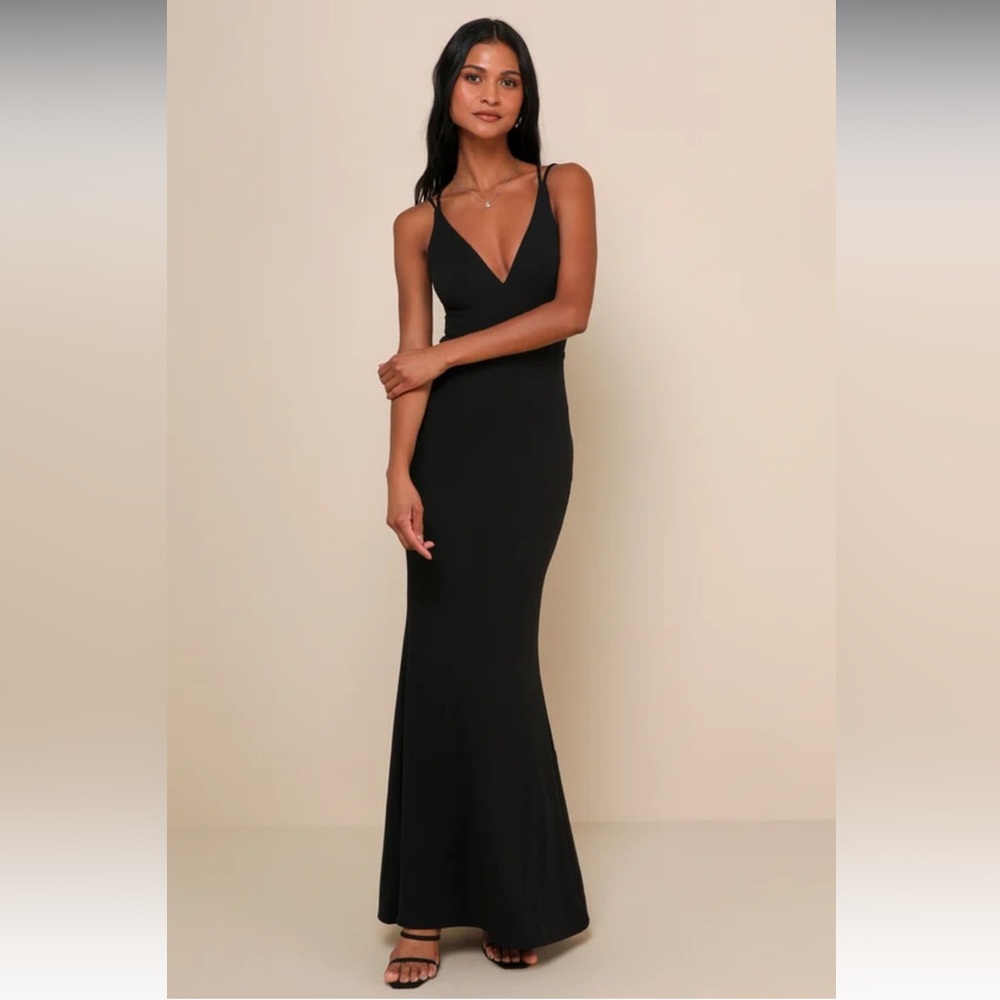 Lulus Black Maxi Dress